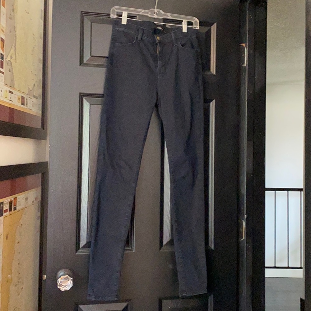 J Brand dark indigo skinny jeans